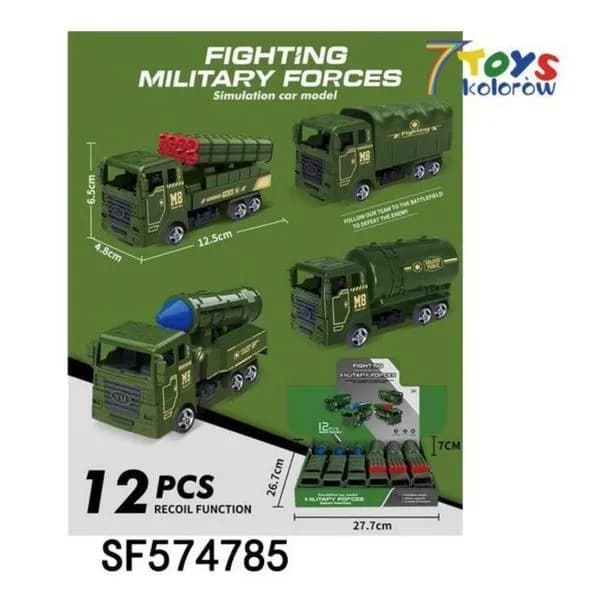 Zabawki Samochod Fighting Military Forces