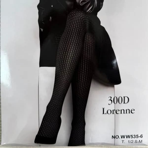 Rajstopy damskie 300D czarne S/M/L, L/XL, XL-2XL