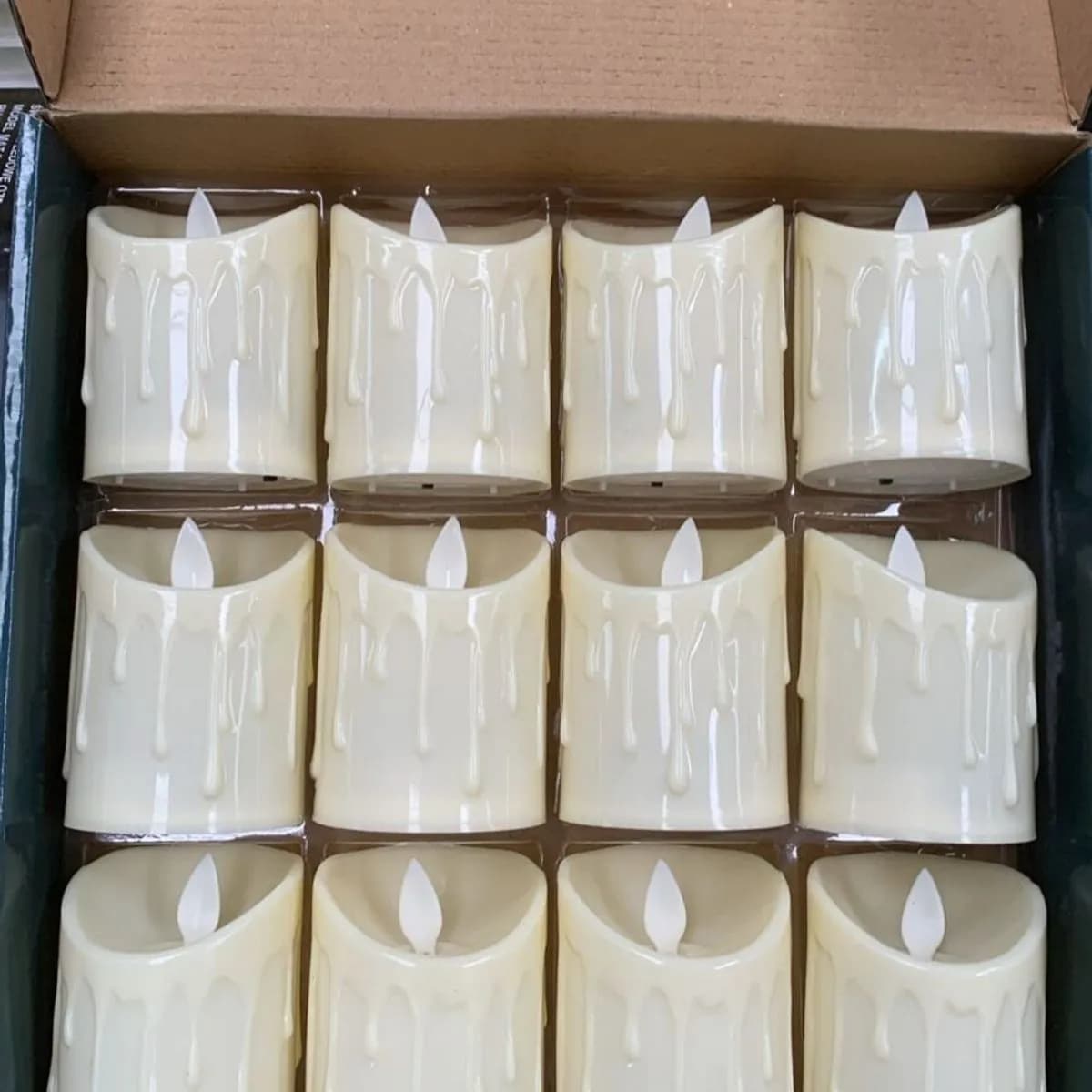 Świeca LED 6x8cm 2xr3