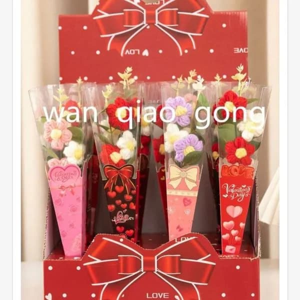 Zestaw Prezent Miś Kwiaty