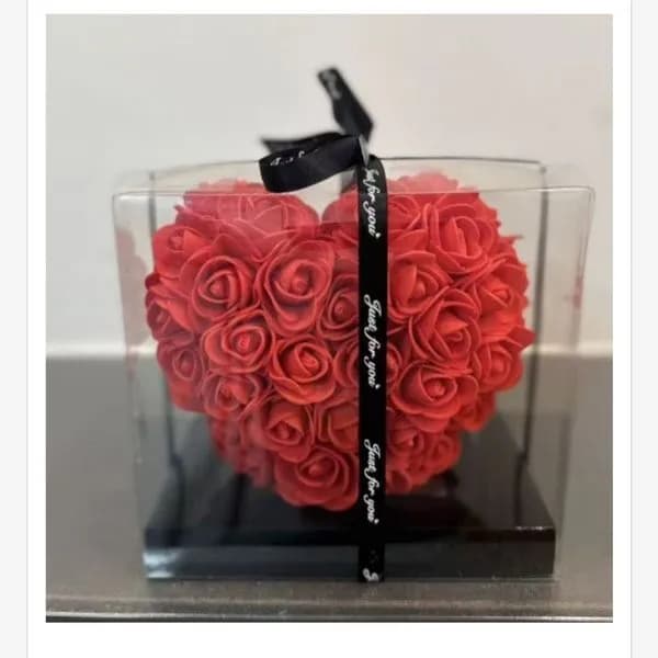 Prezent Pudełko Kwiaty 25cm