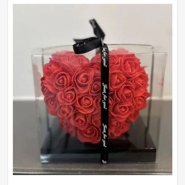 Prezent Pudełko Kwiaty 15cm