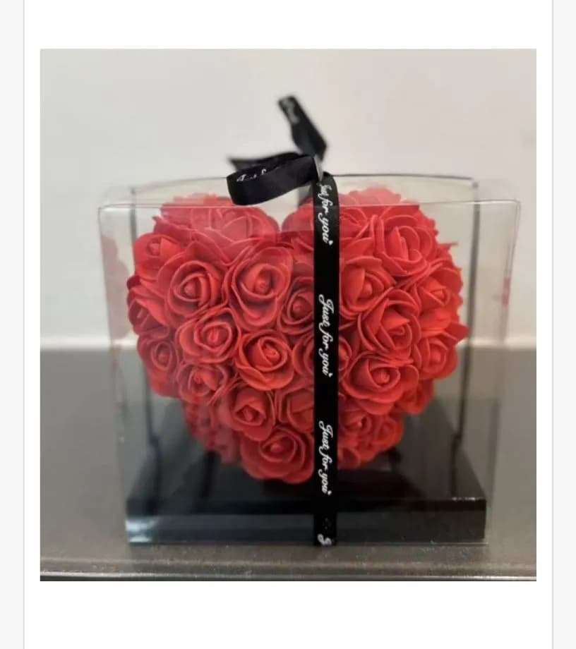 Prezent Pudełko Kwiaty 15cm