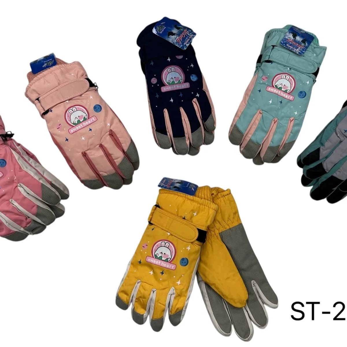 Rękawiczki zimowe dziecięce ST-272455, 6 kolorów