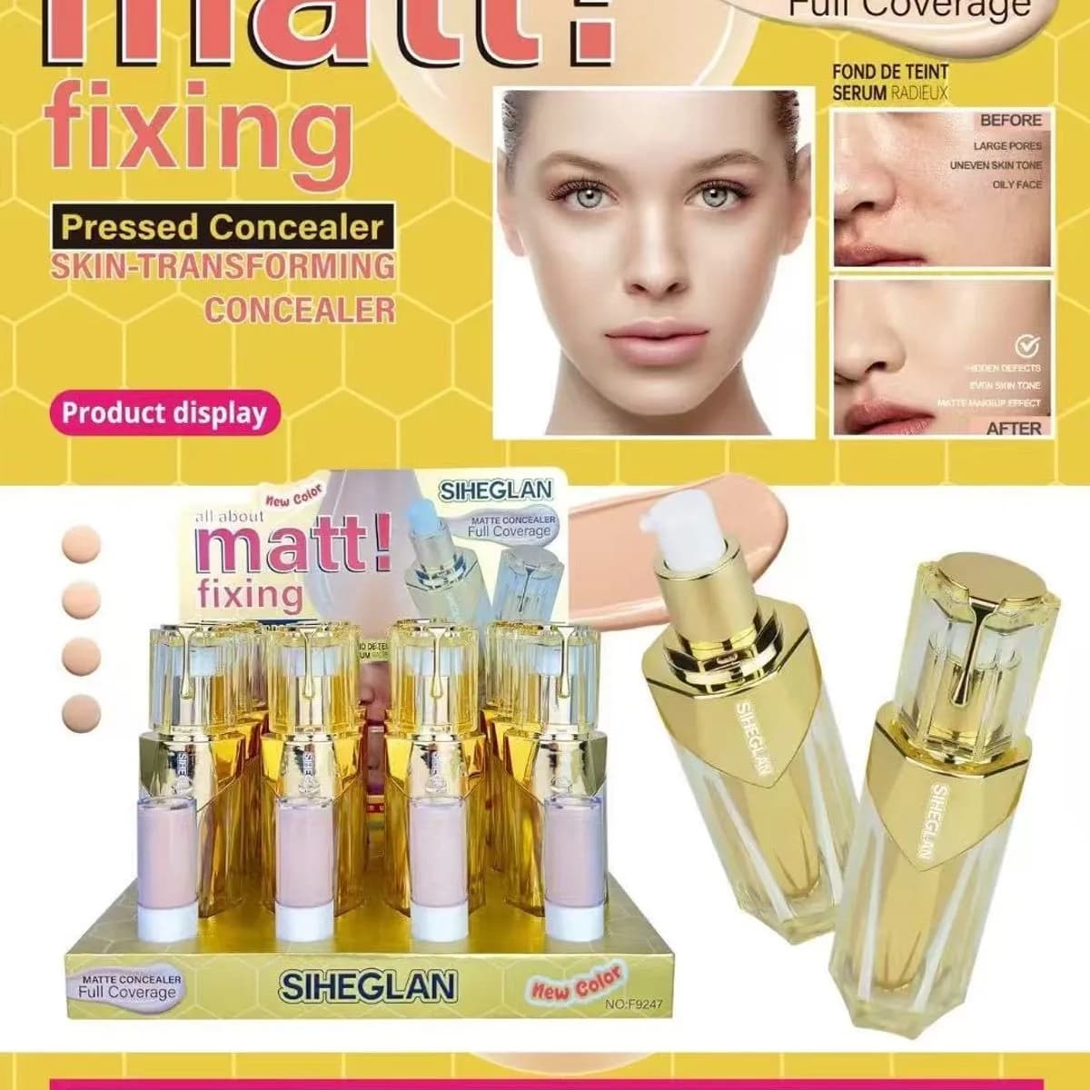 SIHEGLAN Matt Fixing Concealer