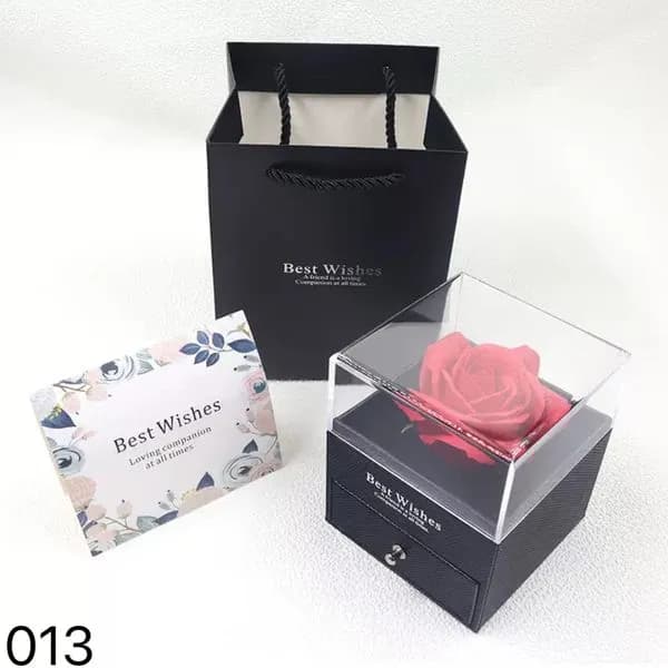 Pudełko Prezent Kwiaty