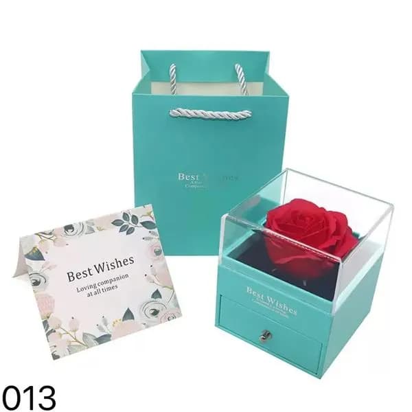 Pudełko Prezent Kwiaty