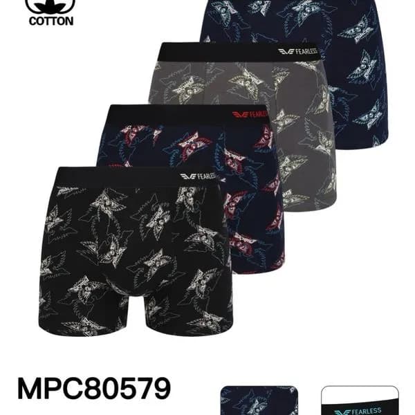 Bokserki męskie 5 szt. XL 95% bawełna Fablets