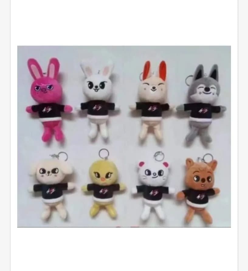 Brelok Zabawkowy Stray Kids Plush Keychain