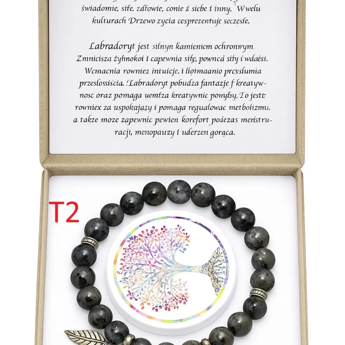 Bransoletka z Naturalnego Labradorytu