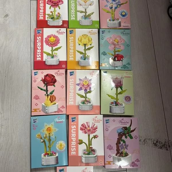 Zabawki Klocki Kwiaty Mix Nerf Nerfina