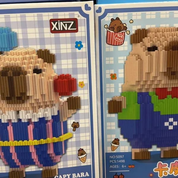 Zabawki Klocki Kapibara Capybara XINZ 100226-43