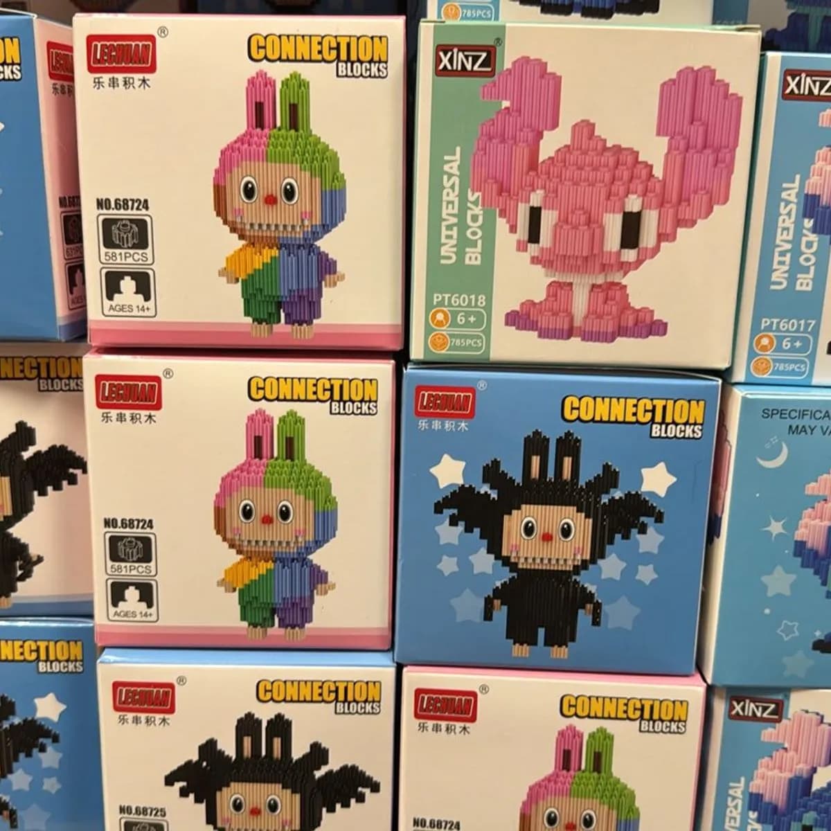 Klocki Connect Blocks Zestaw Postaci Disney 12 szt