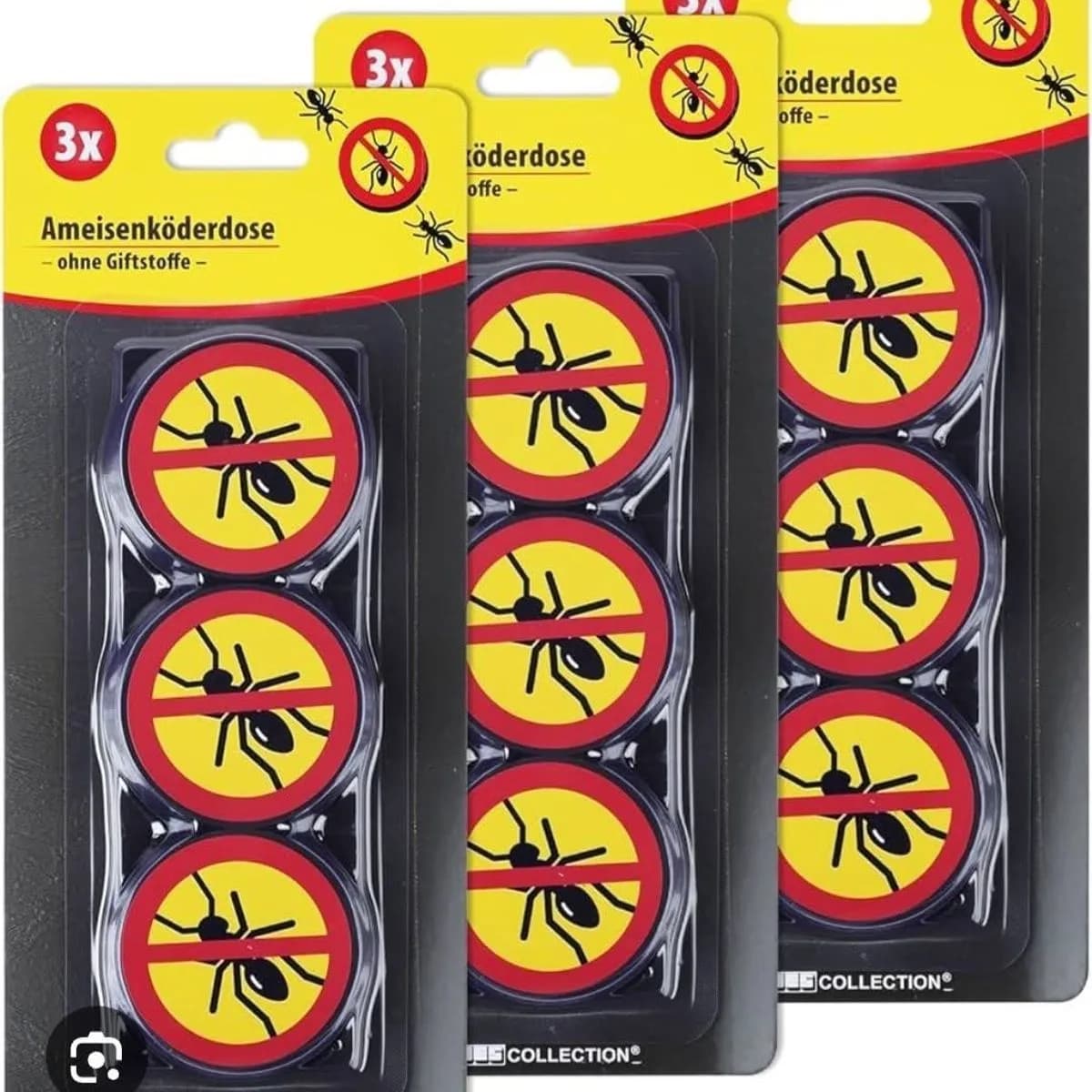 Zestaw Trzech Pułapek na Mrówki