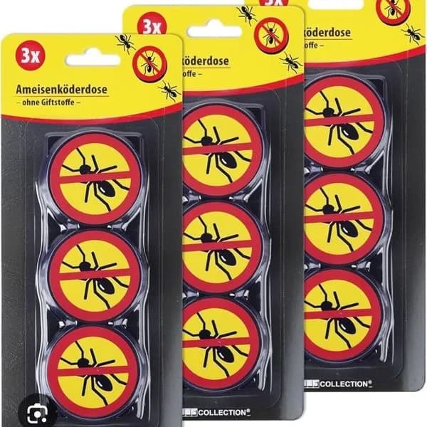 Zestaw Trzech Pułapek na Mrówki