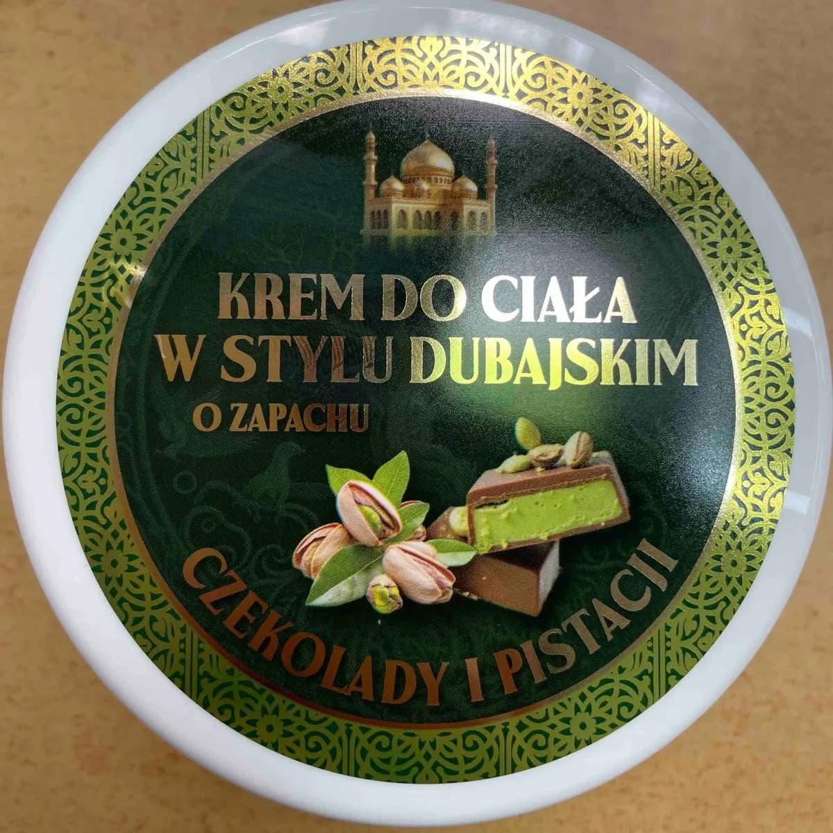 Krem do ciała w stylu dubajskim Czekolada i Pistacja 12 szt.