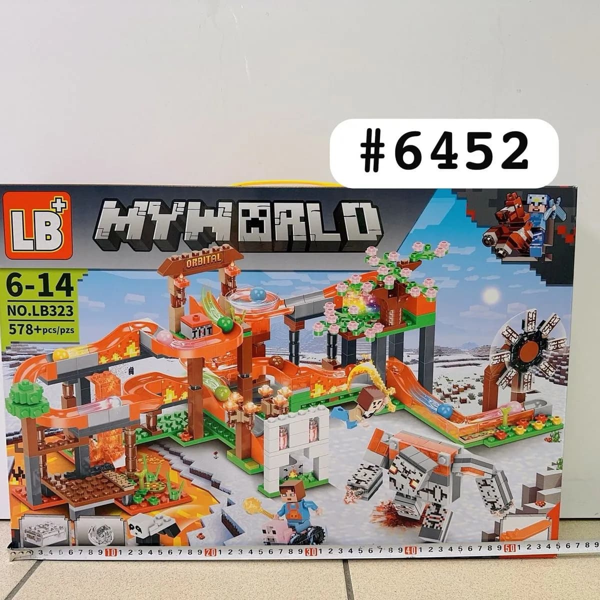 Klocki My World 578+PCS LB NO.LB323 Tor Orbitalny Zestaw