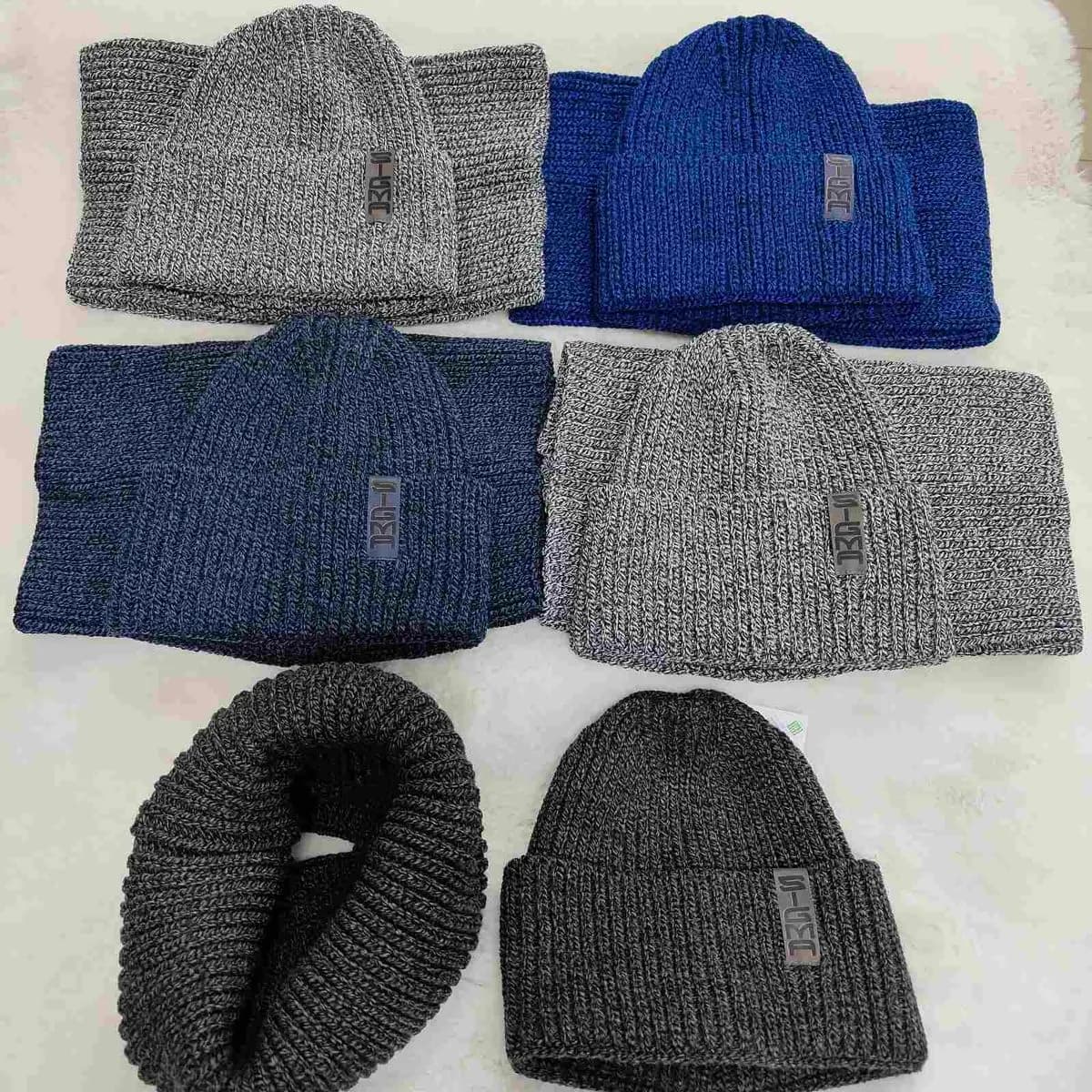 Komplet Czapka+Komin dla Dzieci 50-54