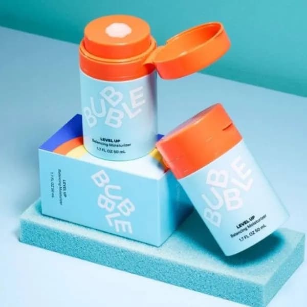 Bubble Level Up Revitalizujący Żelowy Krem do Twarzy 50ml