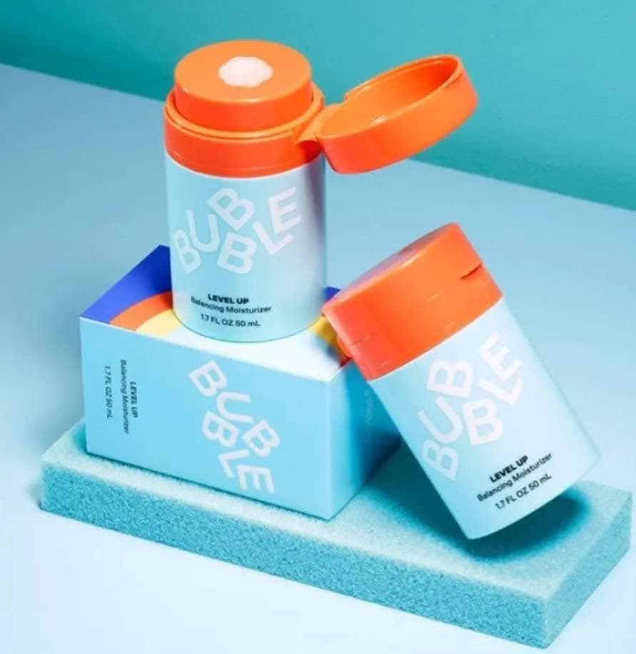 Bubble Level Up Revitalizujący Żelowy Krem do Twarzy 50ml