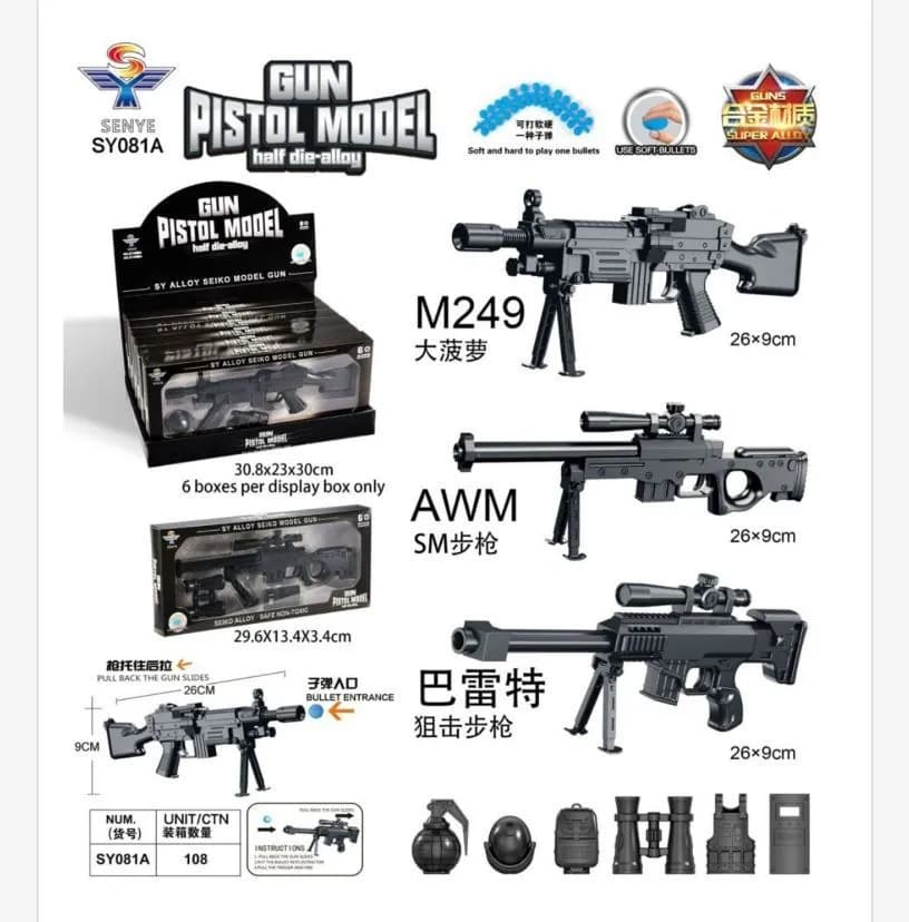 Zabawki Pistolety Gun Model