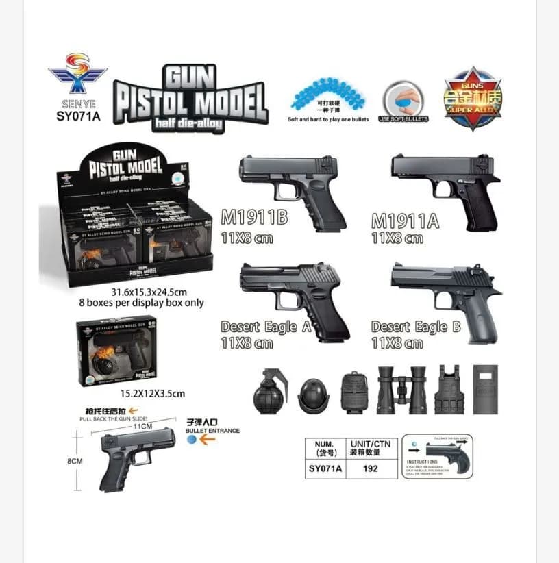 Zabawki Pistolety Gun Model