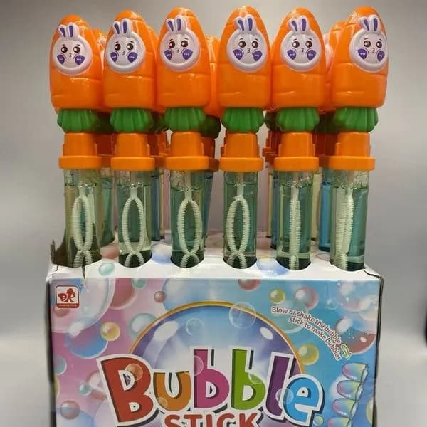 Banki Mydlane Bubble Stick z Marchewką