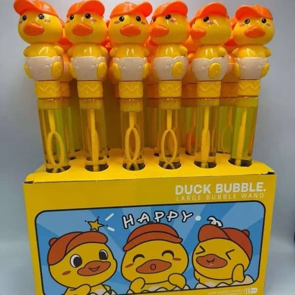 Banki Mydlane Bubble Duck Happy Large Bubble Wand