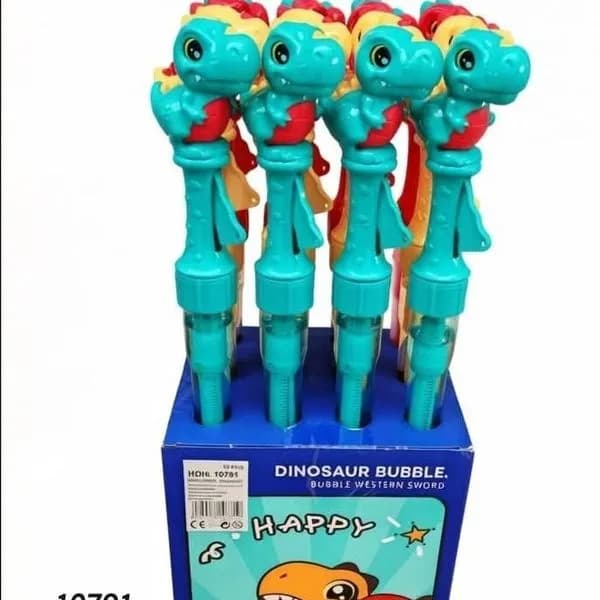 Banki Mydlane Bubble Dino Sword 12 szt