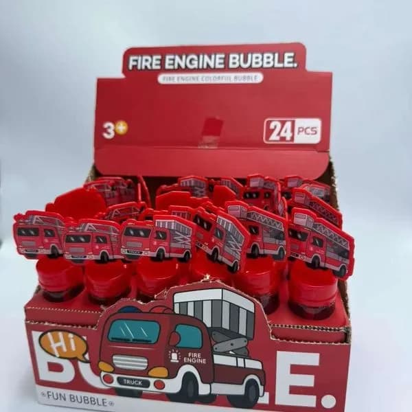 Zabawki Banki Mydlane Straż Pożarna 24 szt