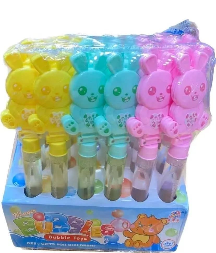 Banki Mydlane Bubble z Królikami Magic Bubble Toys