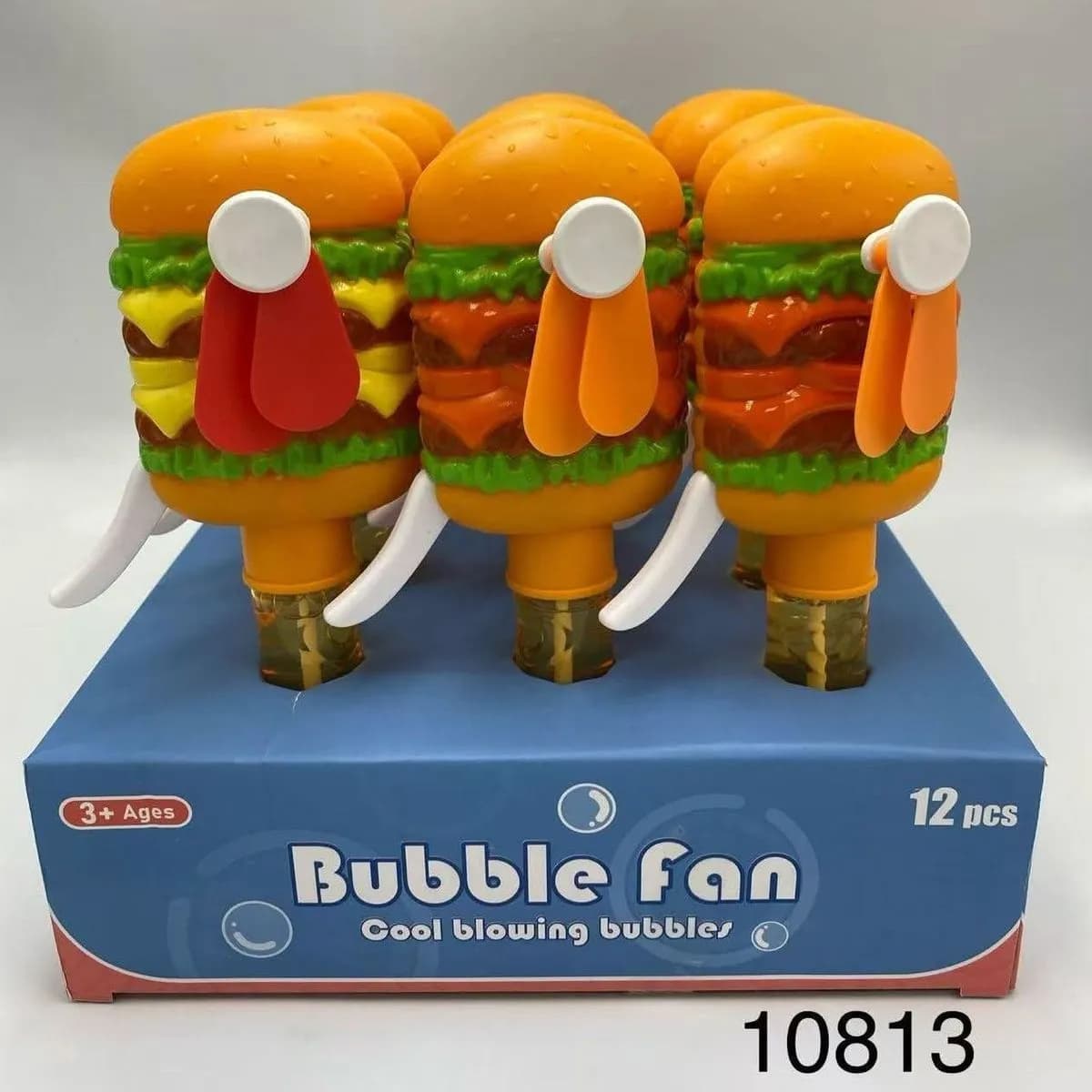 Banki Mydlane Bubble Fan Burger 12 szt