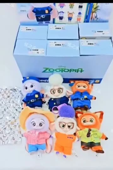 Zabawki Zootopia