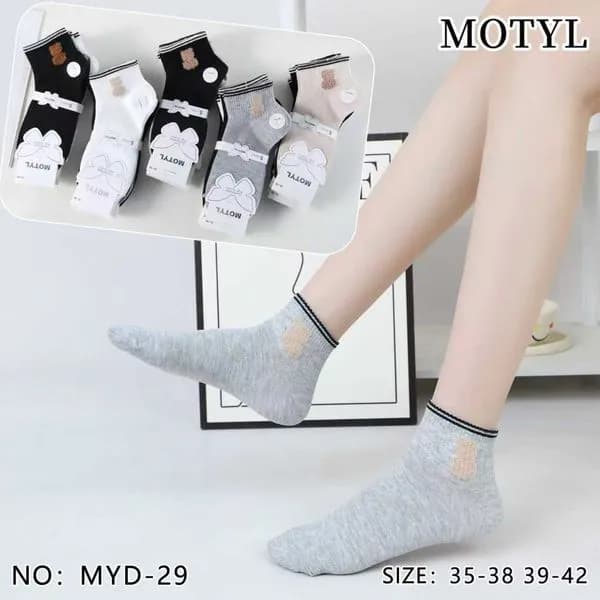 Skarpetki damskie Motyle wzorzyste 35-38/39-42