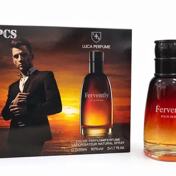 Zestaw 2x50ml Eau de Parfum Fervently Luca Carume Męskie