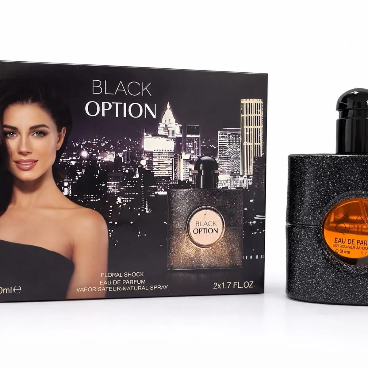 Zestaw Perfum Black Option 2x50ml Eau de Parfum