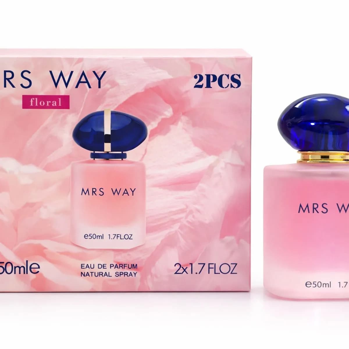 Zestaw Perfum Mrs Way Floral 2x50ml EDP