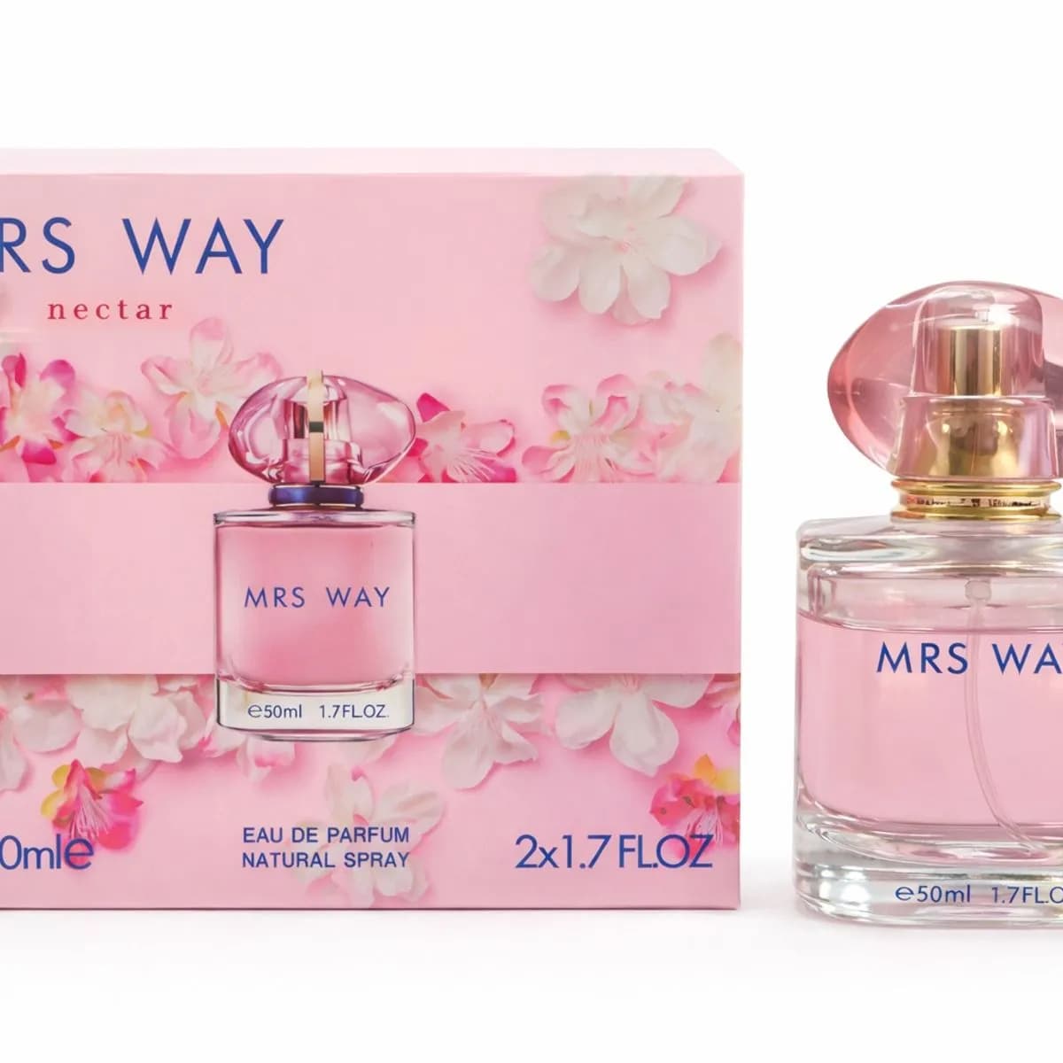 Zestaw Perfum Mrs Way 2x50ml EDP Natural Spray