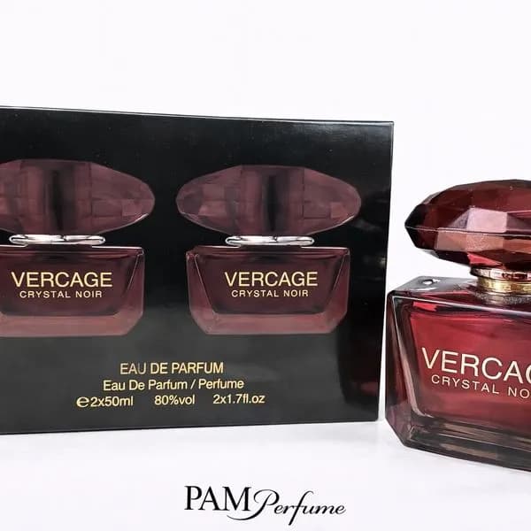 Zestaw perfum Vercage Crystal Noir 2x50ml