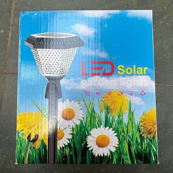 Lampka Ogrodowa Solarna z Pilotem 70cm