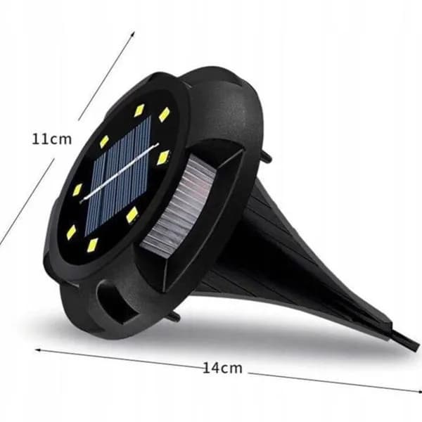 Dekoracyjny Solarny do Ogrodu 11x14cm 4PCS