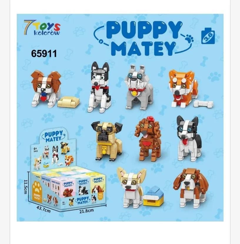 Klocki Puppy Matey