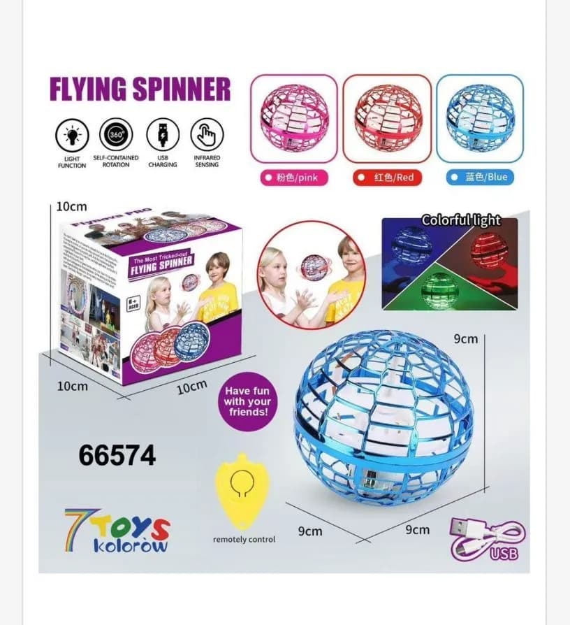 Zabawki Flying Spinner