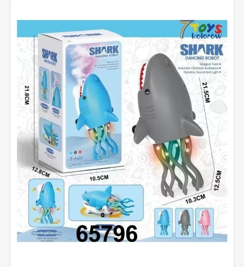 Zabawki Shark Dancing Robot