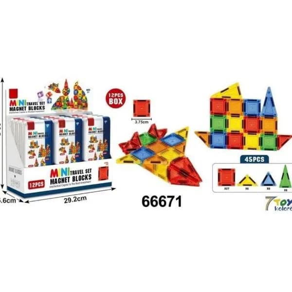 Klocki Magnetic Blocks