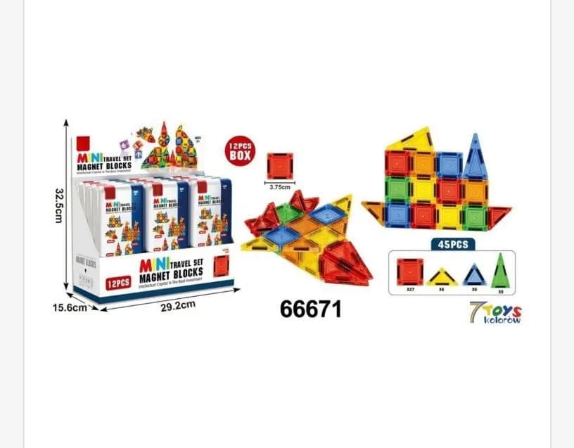 Klocki Magnetic Blocks