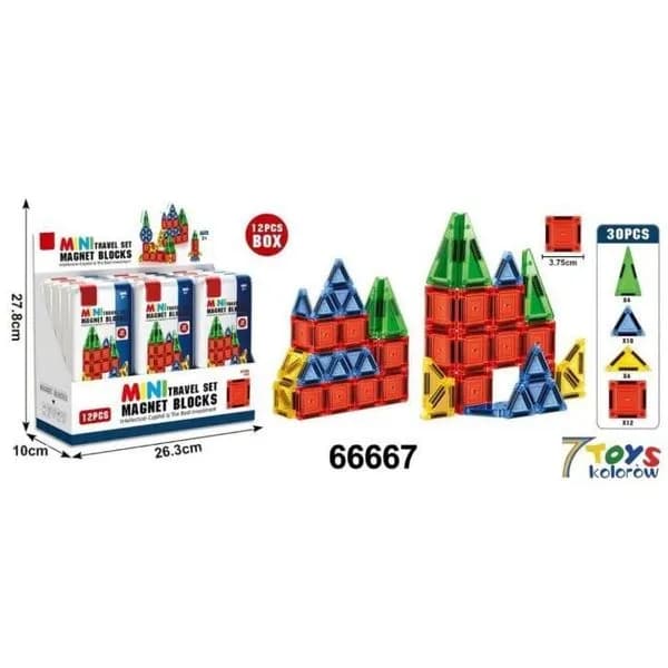 Klocki Magnetic Blocks