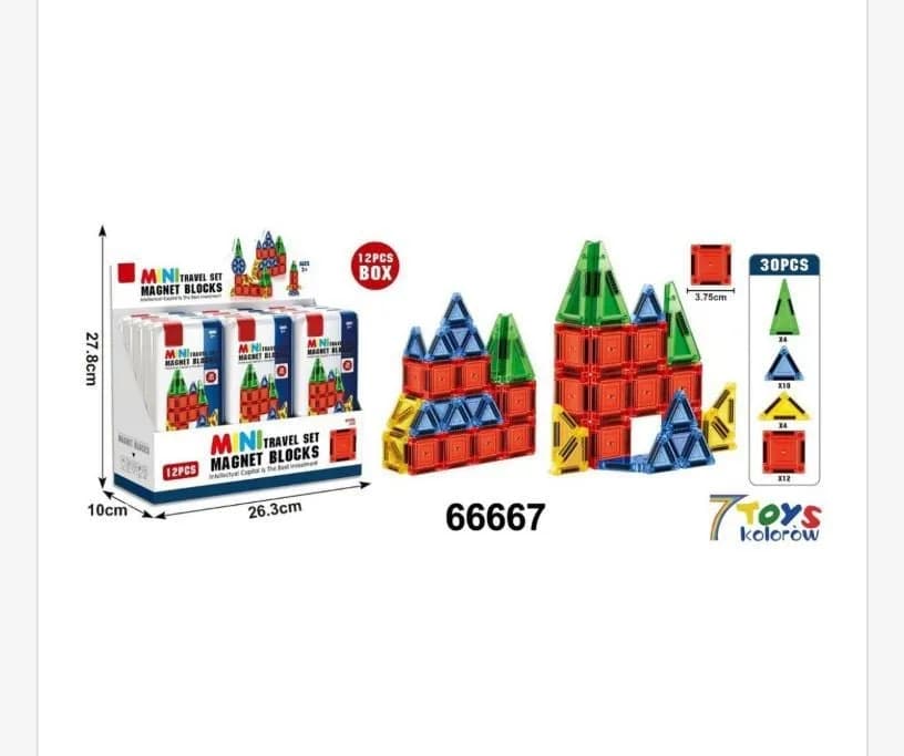 Klocki Magnetic Blocks