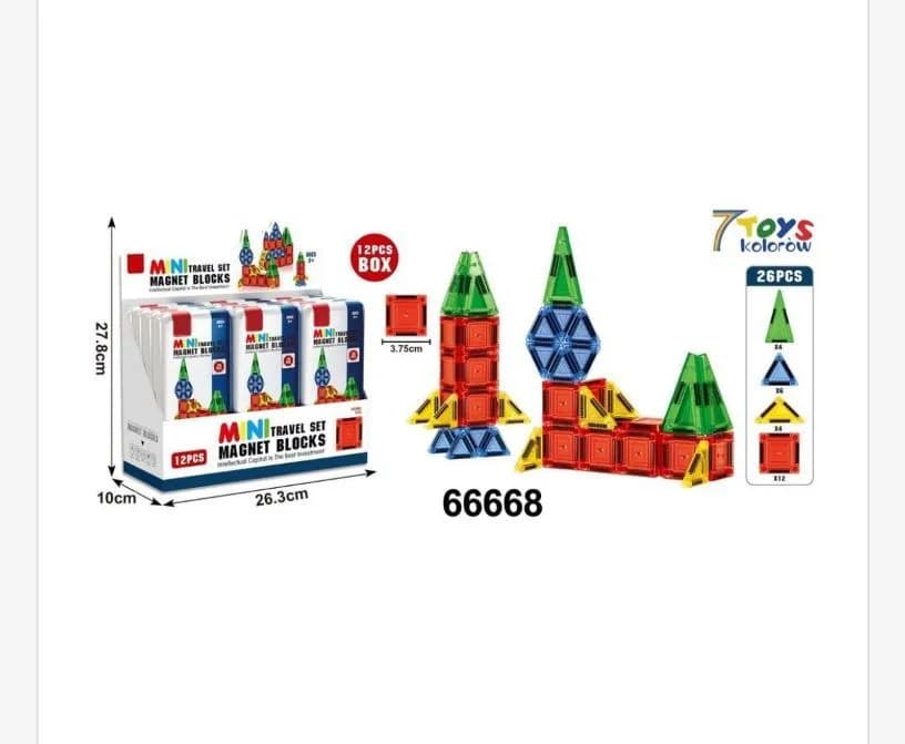 Klocki Magnetic Blocks