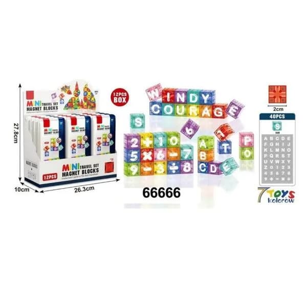 Klocki Magnetic Blocks